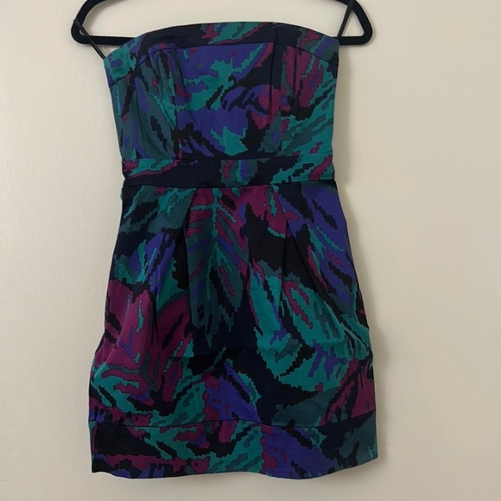 French Connection strapless dress with pockets